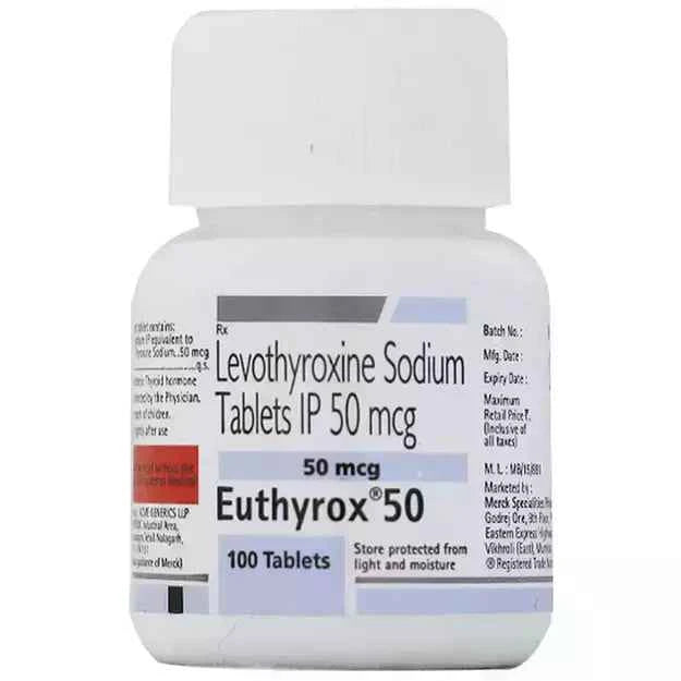 Levothyroxin 50mcg (Euthyrox)